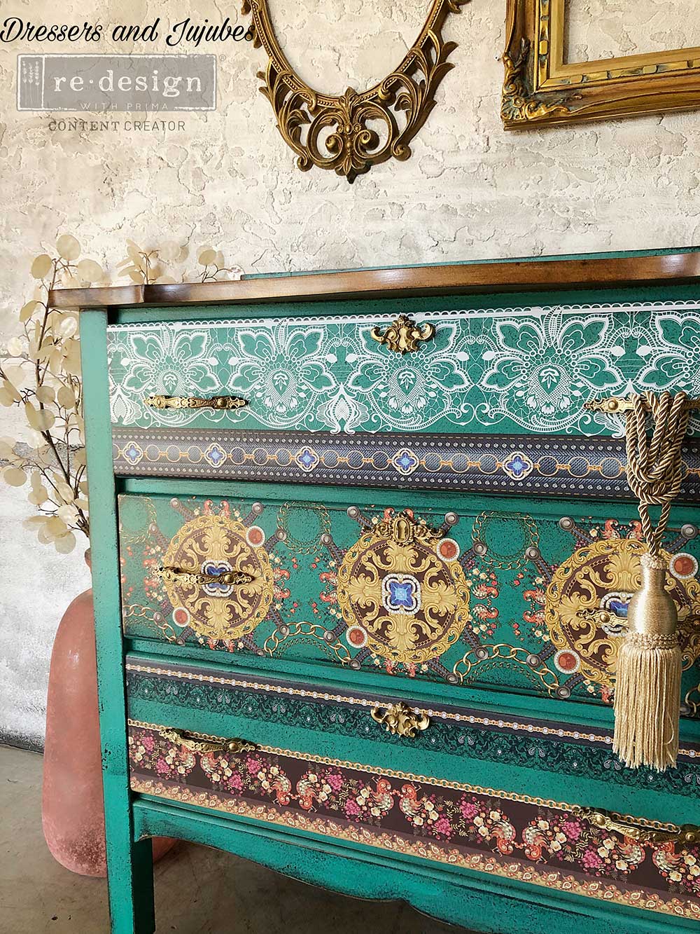 Redesign with Prima – wholesale Sublimatöverföring – Redesign Dekor Överföringar Cece Gudomlig I Denim 6553506589603