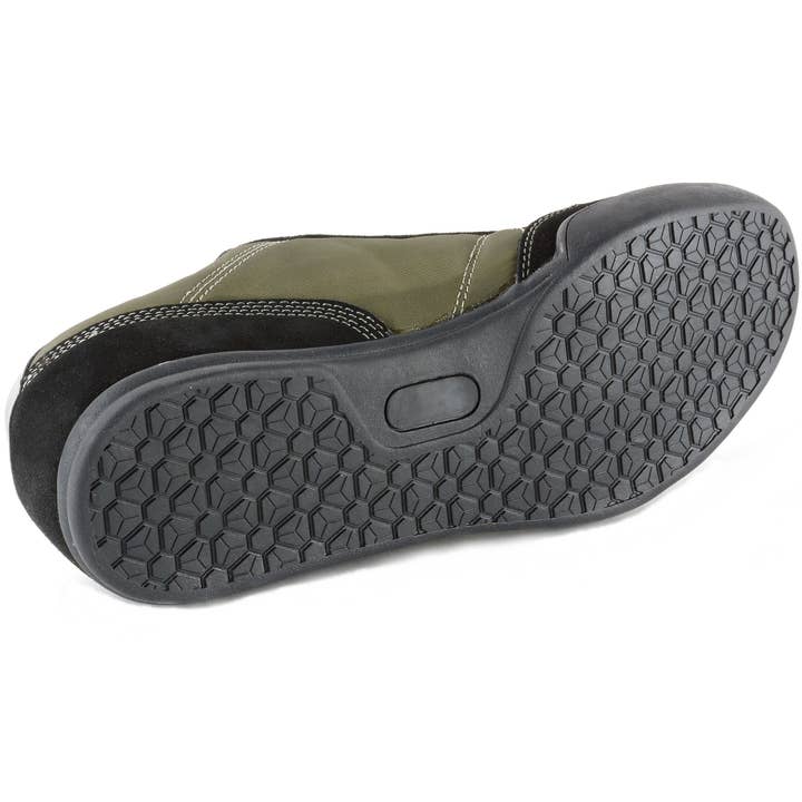 Olive Alpine Swiss Marco Mens Casual Shoes Sporty Lace up Jean & Sneaker Fused Hybrid - Marco-Parent for wholesale on Faire3