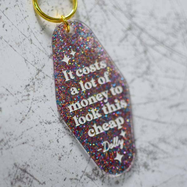 Rock And Rose Motel - Wholesale Keychain - Unisex - It Costs A Lot To Look This Cheap Motel Keychain2