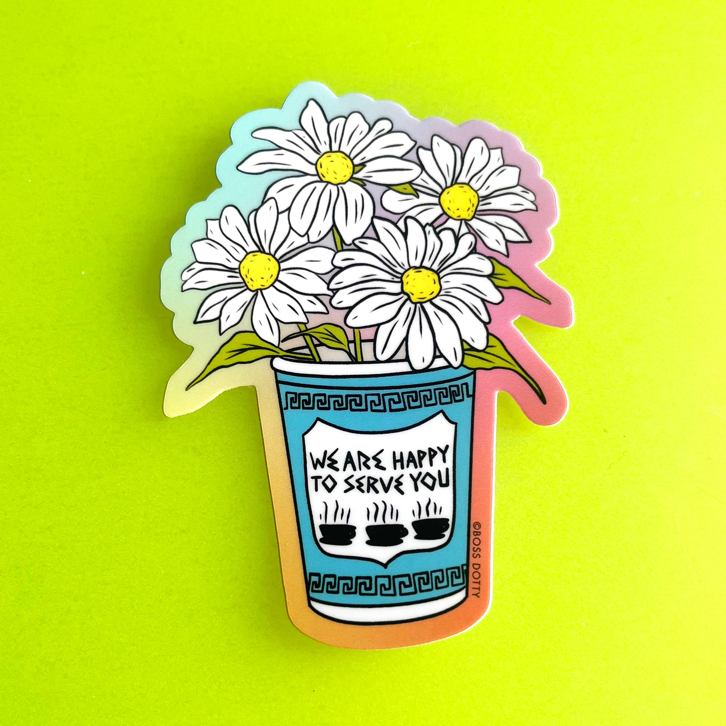 Boss Dotty Paper Co. - Wholesale Sticker - Bodega Flowers Sticker3