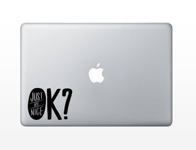 Studio 336 - Wholesale Sticker - Just Be Nice Ok Decal1
