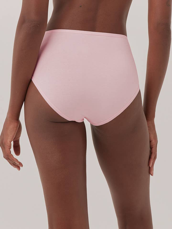 Mauve Women's Everyday High Cut Brief for wholesale on Faire