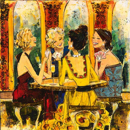 Editie van Women and Wine® Cards voor wholesale door Kathy Womack Gallery