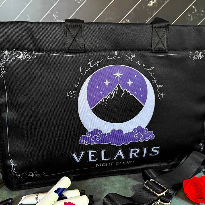 Conquest Journals - Wholesale Tote Bag - Women's - A Court of Thorns and Roses Night Court Tote Bag1