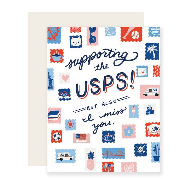 Supporting the USPS for wholesale by Slightly Stationery