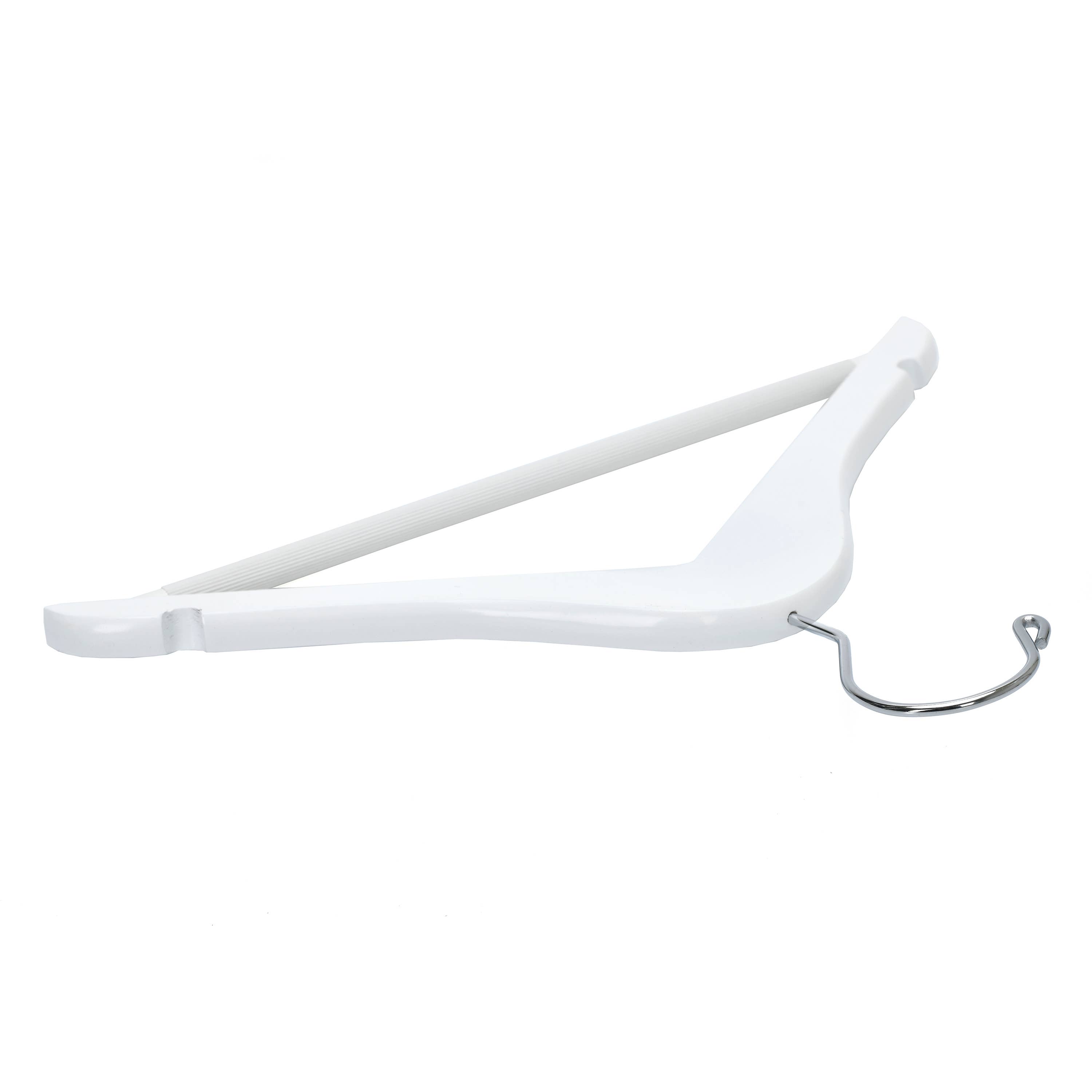 Quality Hangers - Venta al por mayor Percha para la ropa - Perchas de madera para niños de 30 cm con barra, 80 unidades blancas8