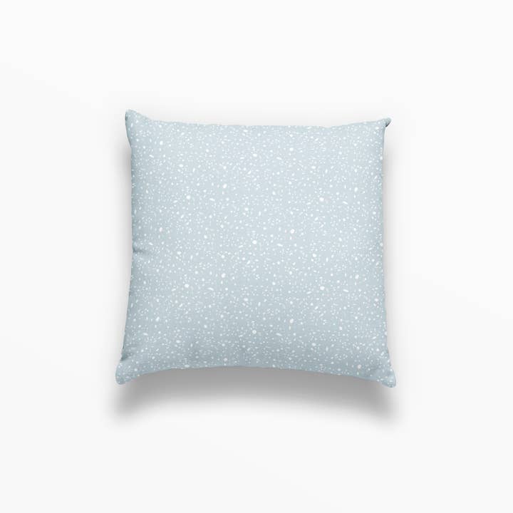Tides Pillow in Carolina for wholesale by Emily Daws