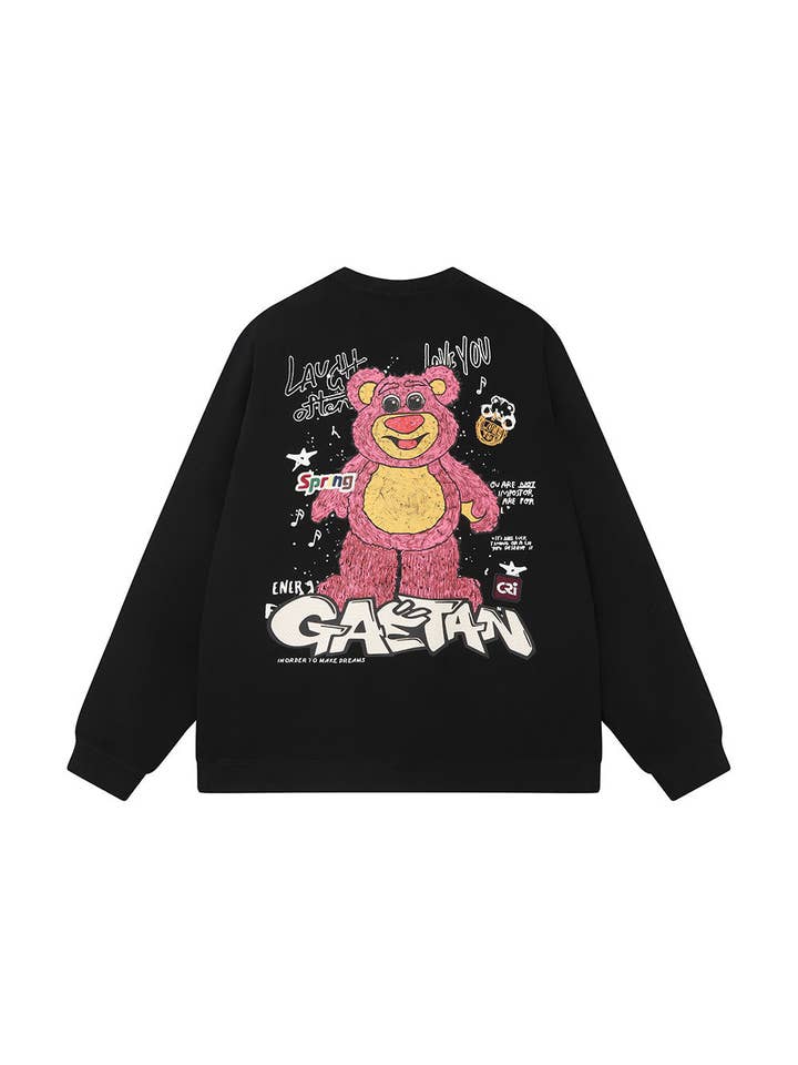 Herren Black Label "SPRING" Rundhals für den Großhandel von Black Label x Raw