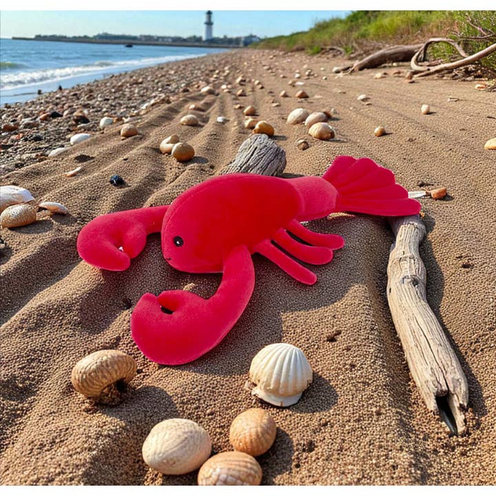 Petit Ami & Zubels - Wholesale Stuffed/Plush Toy - Kids & Baby - Lenny the Lobster Plush Toy2