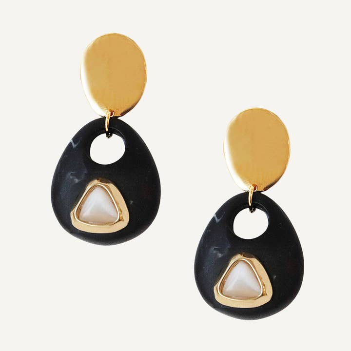 Orecchini SAIRA MARMO per la vendita all'ingrosso da parte di ÉMOLO