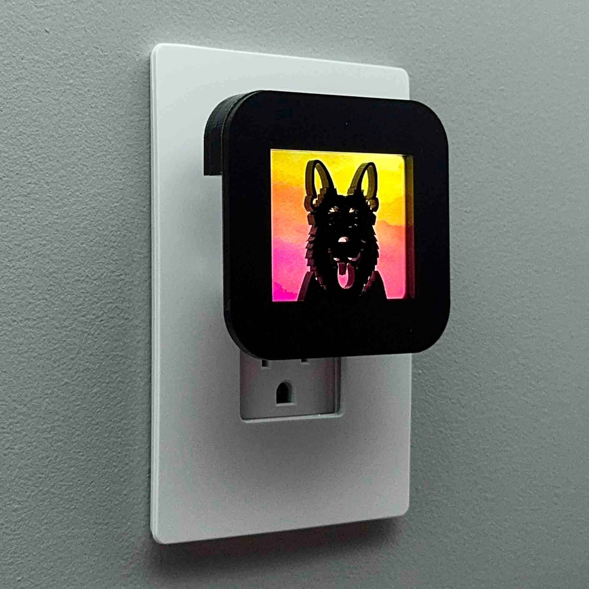 Swaplights Night Lights - Wholesale Night Light - German Shepherd Dog Night Light1