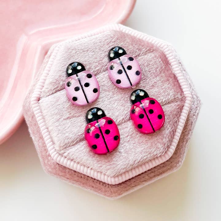 Ohrringe - Marienkäfer für den Großhandel von Shantiques Mini Creations