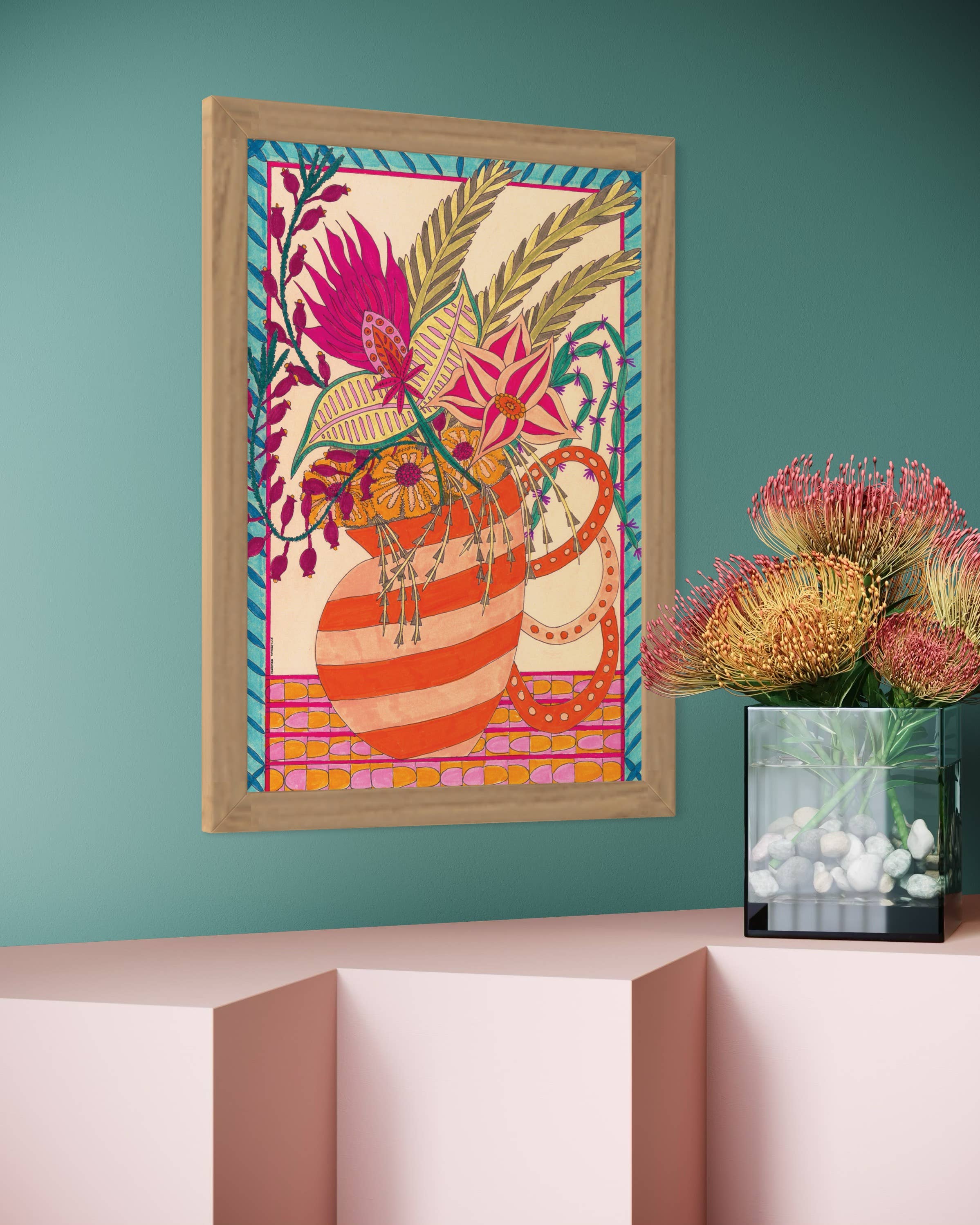 Creature Marseille – wholesale Sign – Framed Art Print - Le Broc2