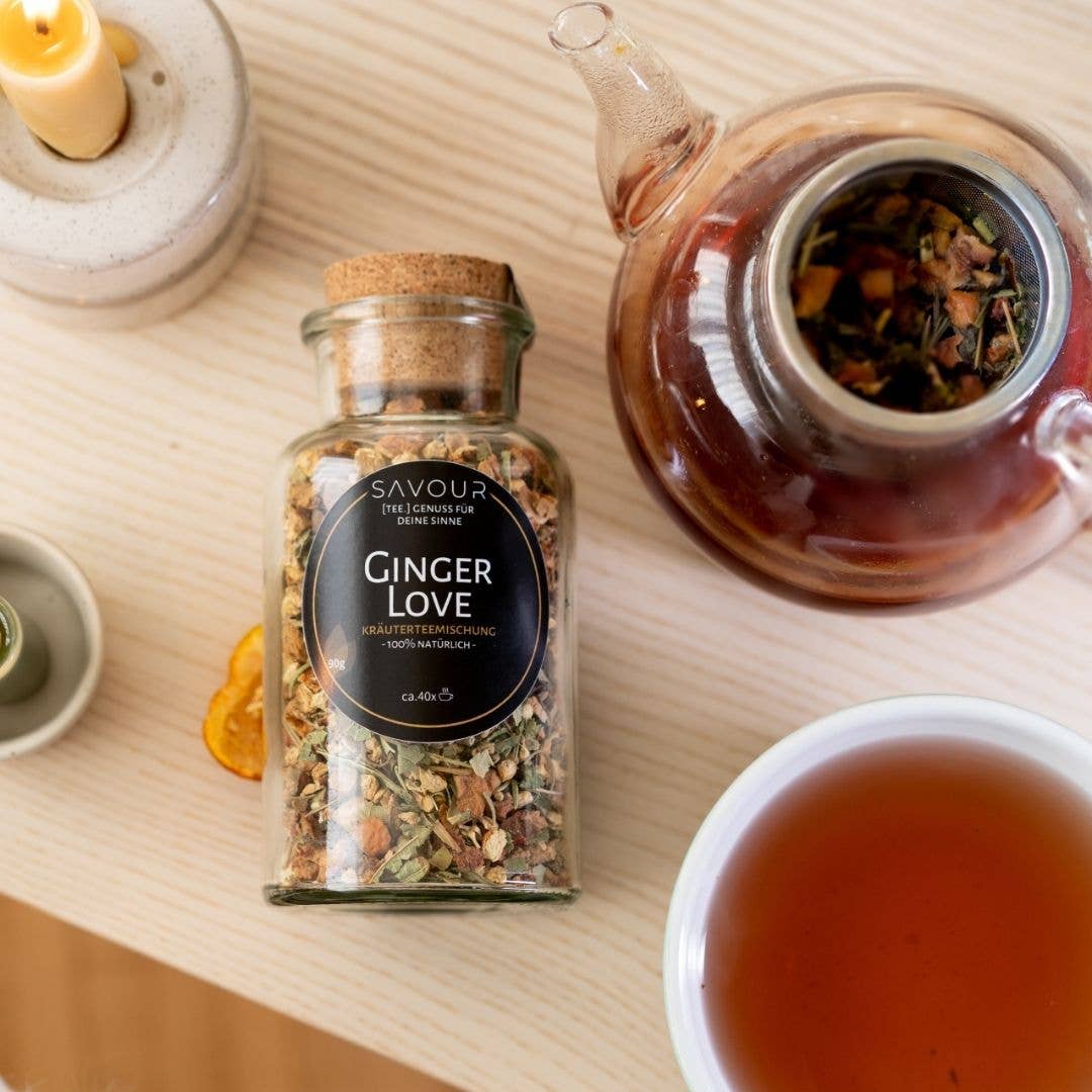 SAVOUR – Großhandel Loser Tee – Ginger Love - Kräuterteemischung3