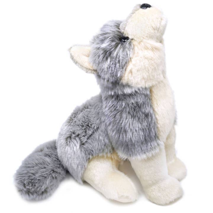 VIAHART Toy Co. – Großhandel Kuschel-/Plüschtier – Kind & Baby – Wolcott Der Wolf | 28 cm Plüschtier