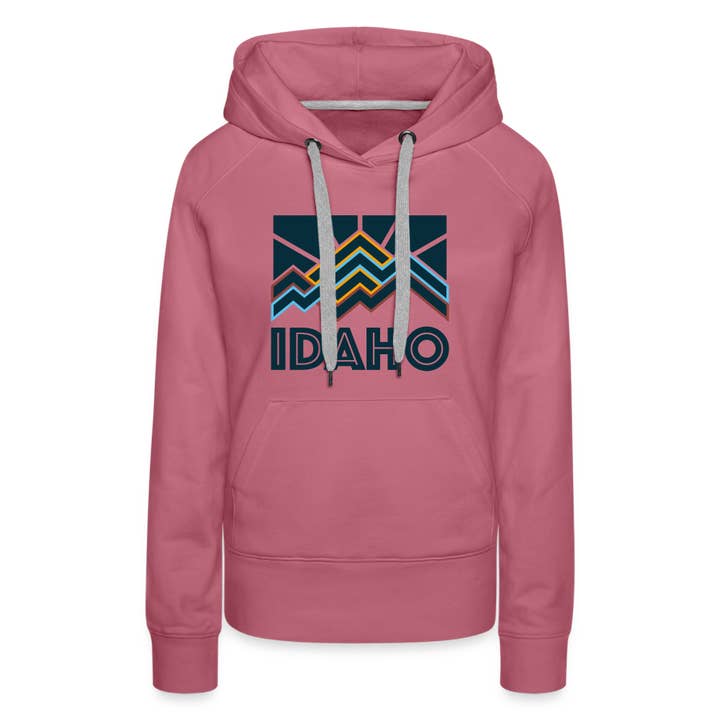 Hey Mountains - Wholesale Hoodie - Women's - Premium Women's Idaho Hoodie