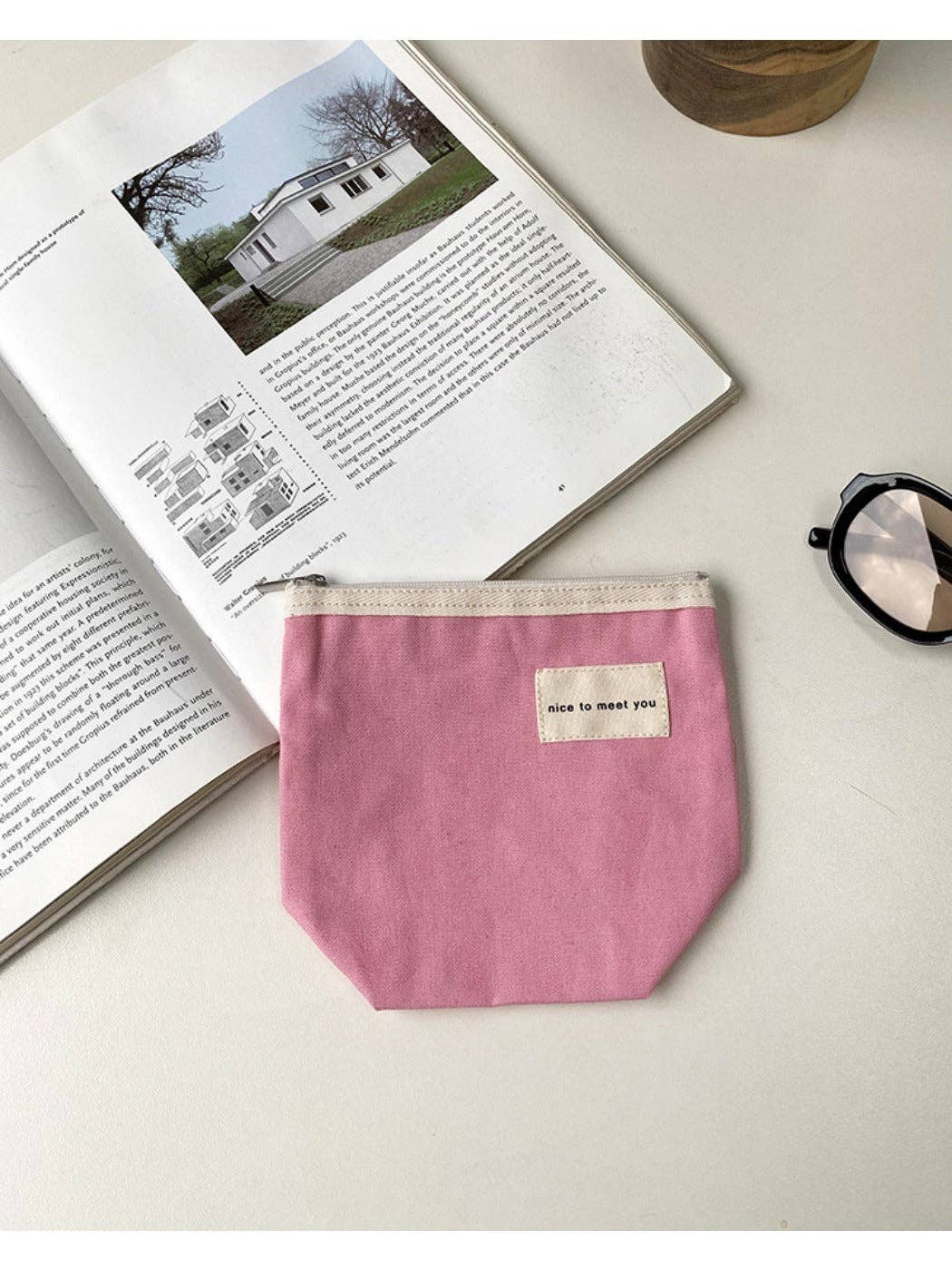 Funkyrel® Atzbranding Limited - Wholesale Coin Purse - Women's - Cosbai - Minimalist Small Canvas Cardholder Pouch & Coin Purse8