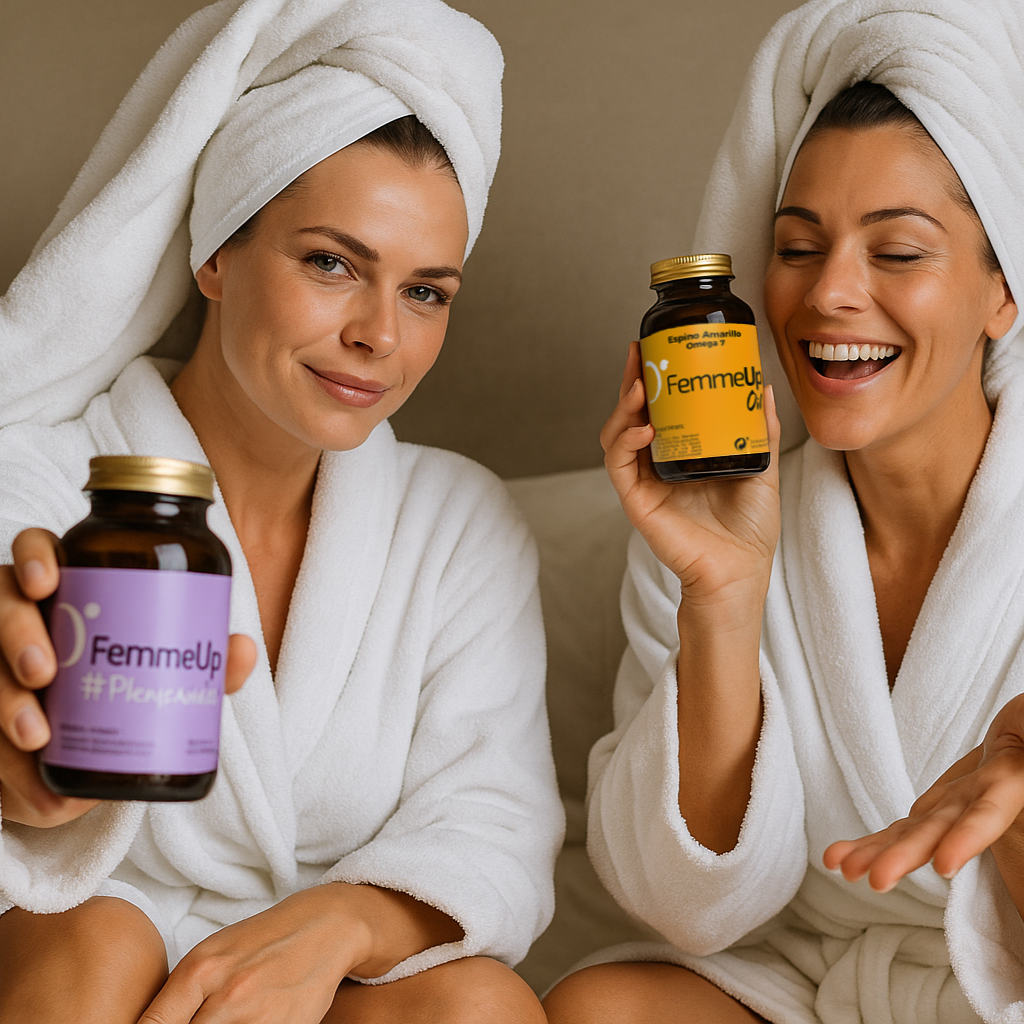 Femmeup - Vendita all'ingrosso Vitamine/integratori orali - Cimicifuga, Angelica Sinensis, Trifoglio Rosso, Borragine e Maca5