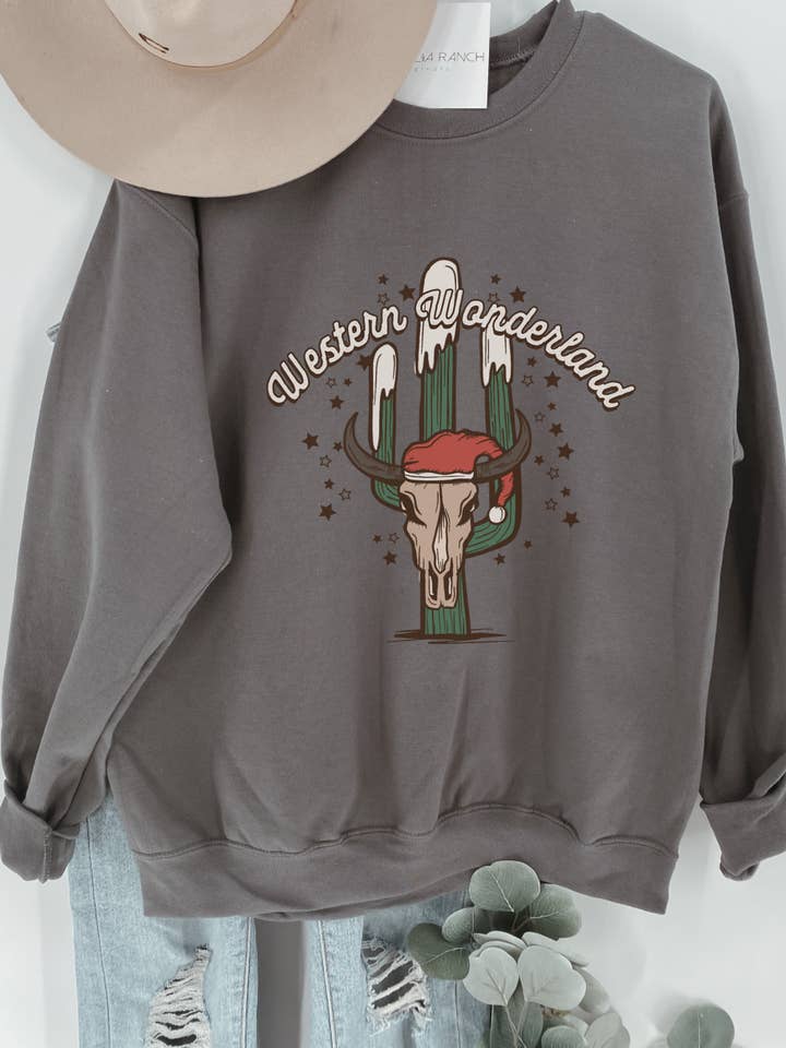 Winter Wonderland Sweatshirt for wholesale by Magnolia Ranch Originals