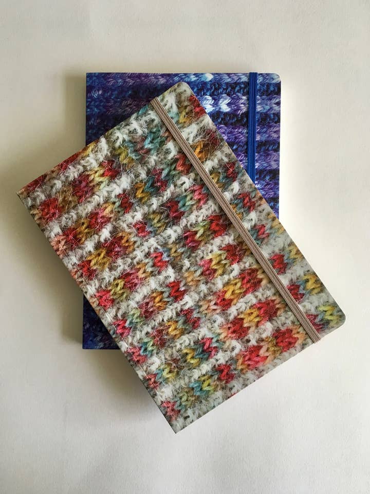 Tumblestone 'Knitted' Notebook A5 for wholesale by Penelope Cream