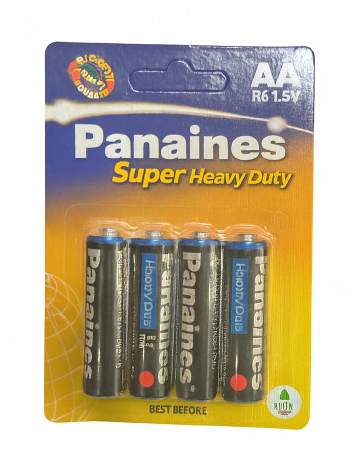 Panaines AA Batteries 4PK for wholesale by Mighty Wireless