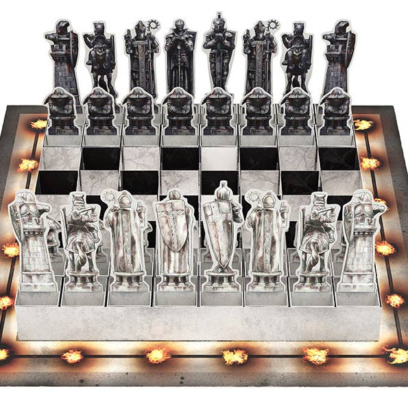 Insight Editions - Wholesale Board Game - Harry Potter: The Pop-Up Wizard Chess Set