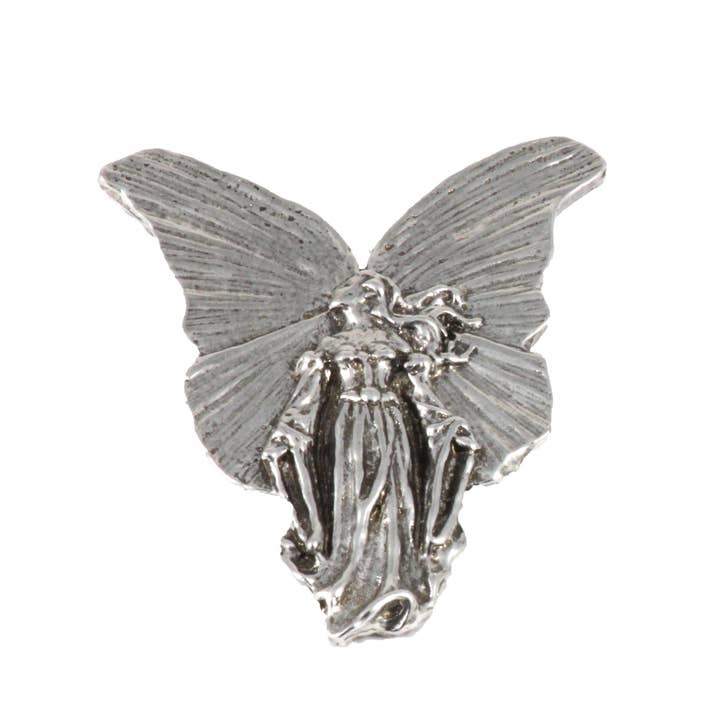 Angel Anstecknadel aus Zinn, A101 für den Großhandel von Creative Pewter Designs