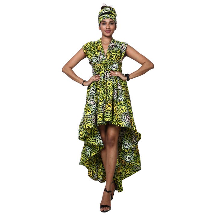 African Stars - Vente Robe – femme - Jupe/Robe Femme Style Multi-Port -- FI-313615