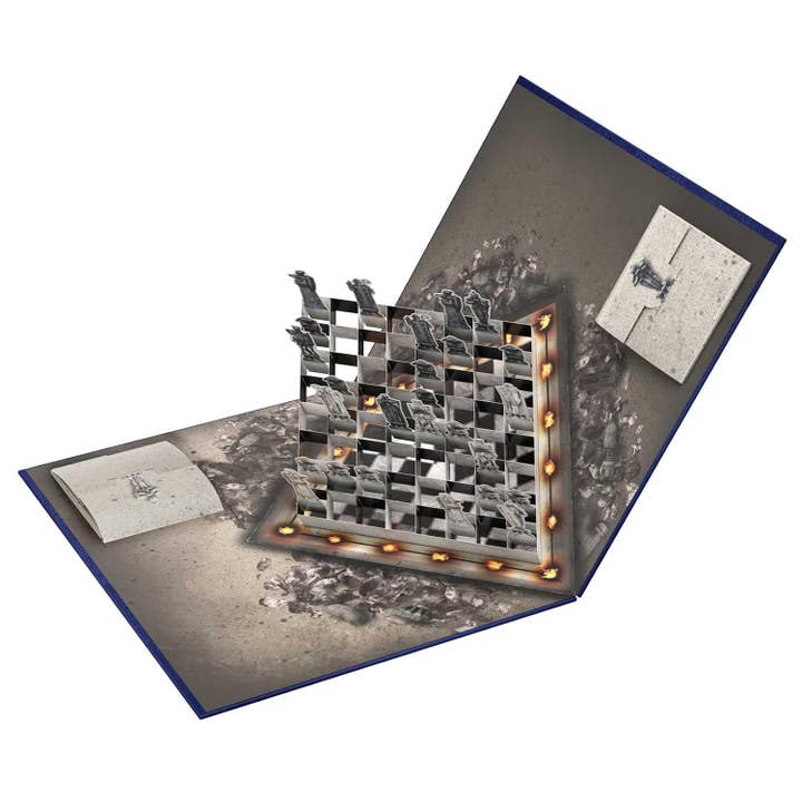 Cardshouse – wholesale Brädspel – Harry Potter: Trollkarlsschack i pop-up-format Insight Editions
