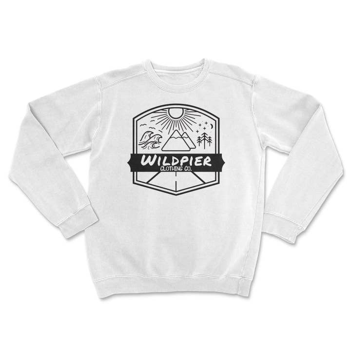 Original Crew Neck White for wholesale by The WildPier