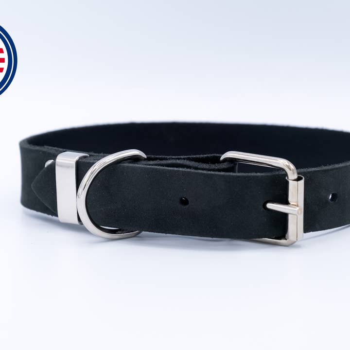 Euro-Dog Collars and Leads – Großhandel Haustierhalsband – Hund – Lederhundehalsband Weicher Zen-Stil Stahlverschluss3