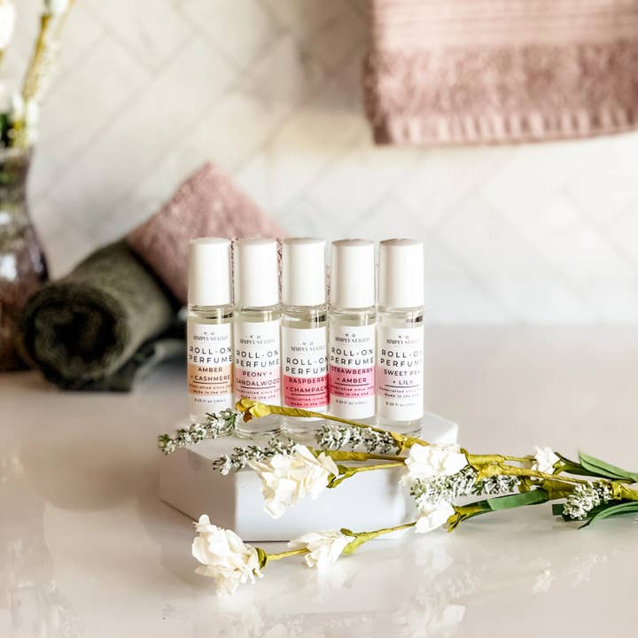 Signature Roll-On Perfume-On the Go Fragrance for wholesale by Simply Stated Bath & Body