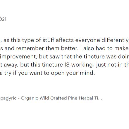 Kejiwa - Wholesale Tincture - Piñon Pineal Spagyria: Pine Herbal Tincture