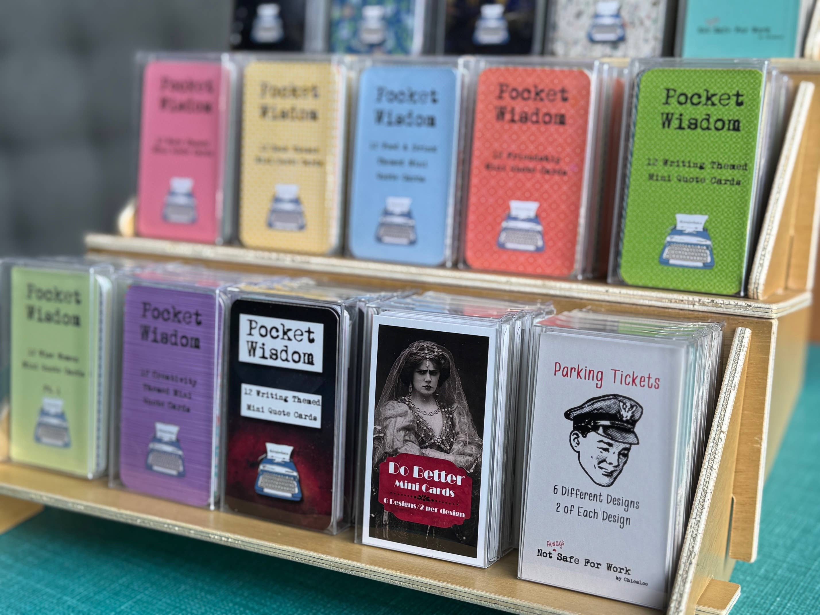 ChicalooKate - Wholesale Stationery/Notecard Set - Parking Tickets Mini Cards10