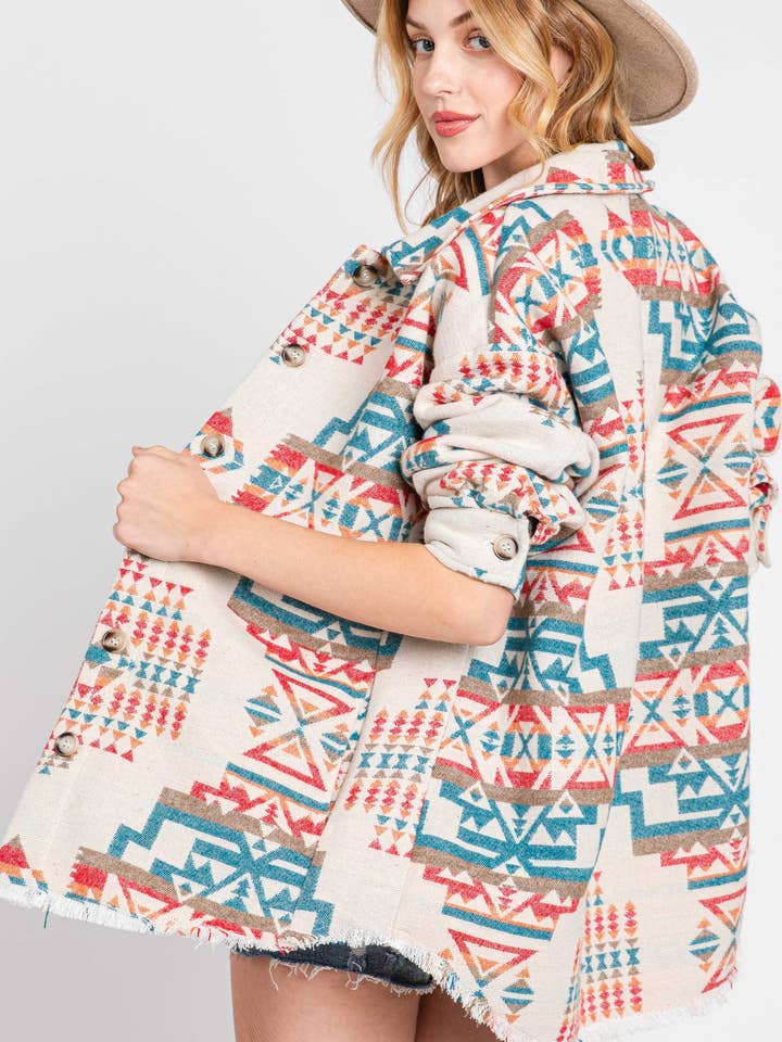 Exclusive Aztec Jacket 3464T-1 for wholesale by ELLEBORN