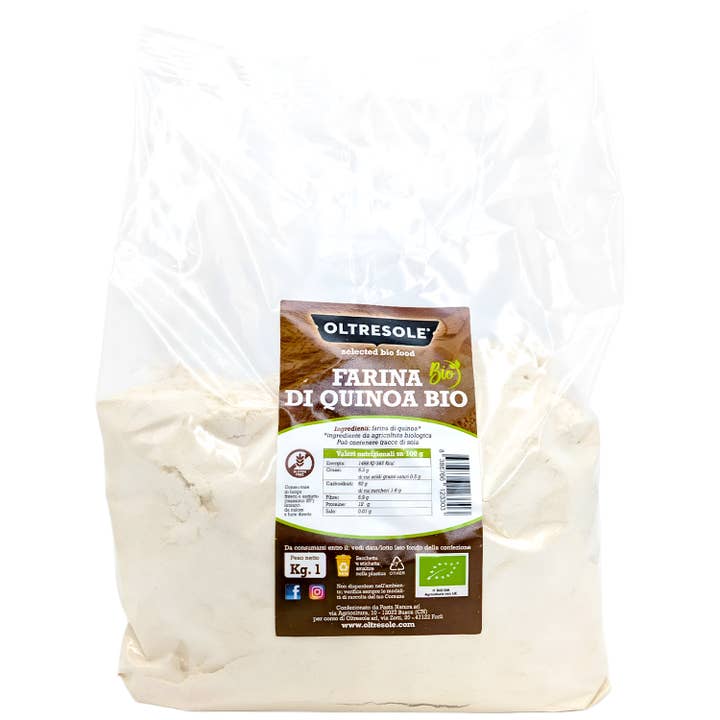 Oltresole - Wholesale Gluten-Free Flour - Organic Quinoa Flour 1 Kg