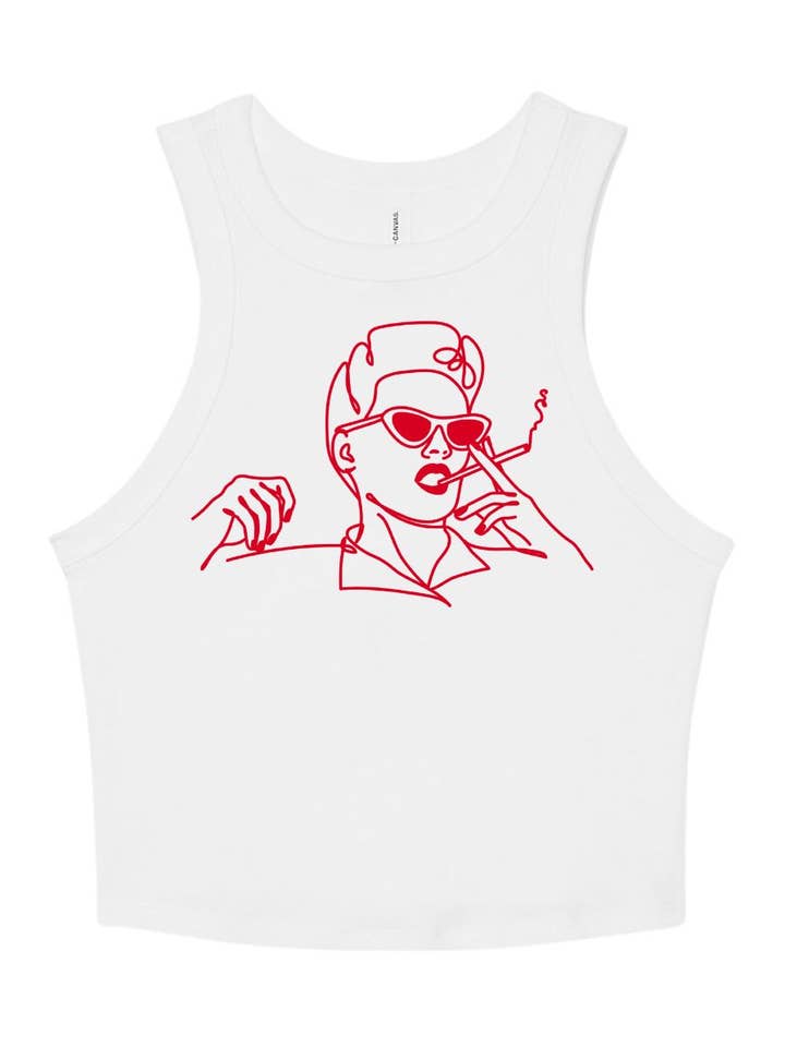 Débardeur Lady Racer pour la vente par Call Your Mom