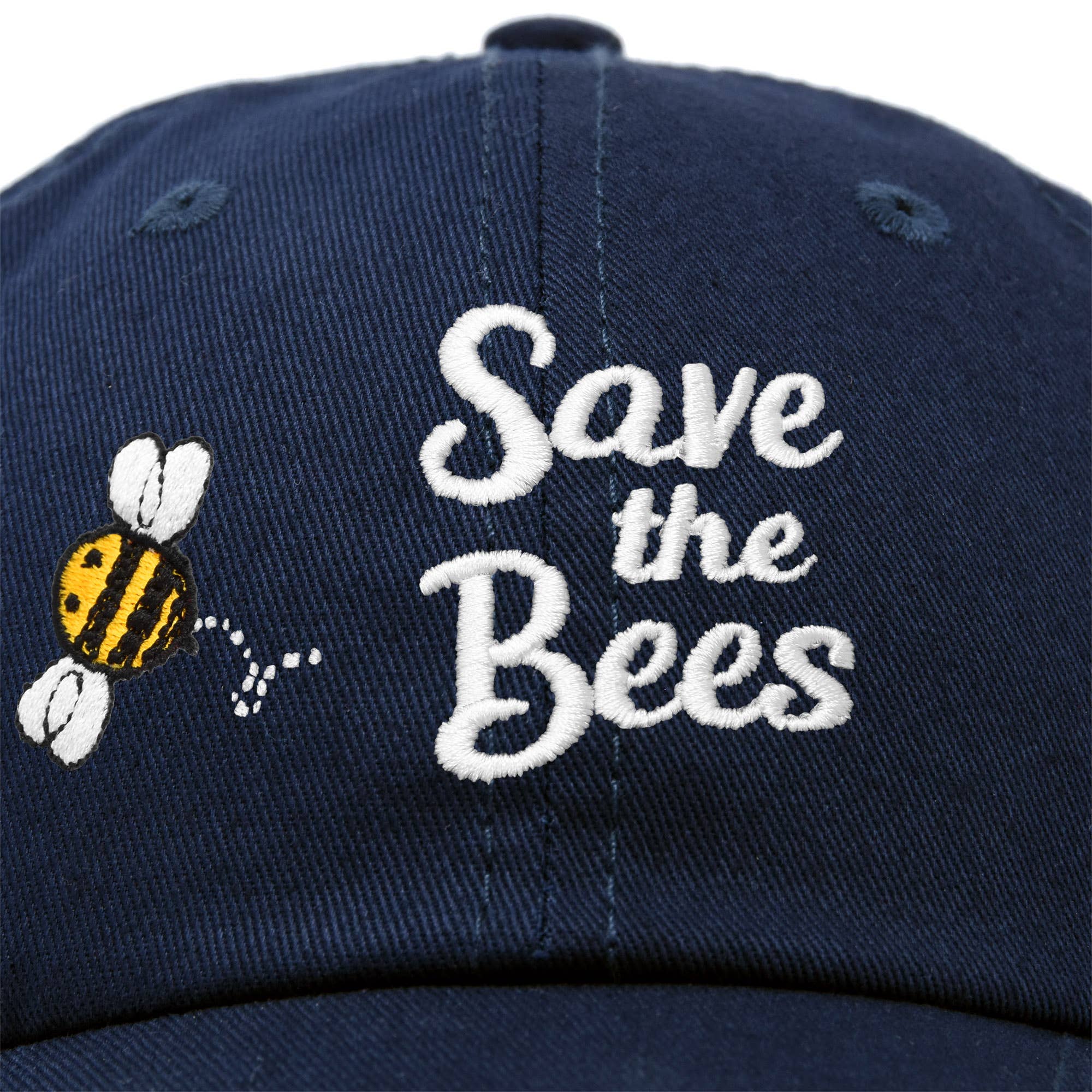 Dalix - Wholesale Baseball Cap - Women's - DALIX Save The Bees Baseball Cap Dad Hat Womens Girls49