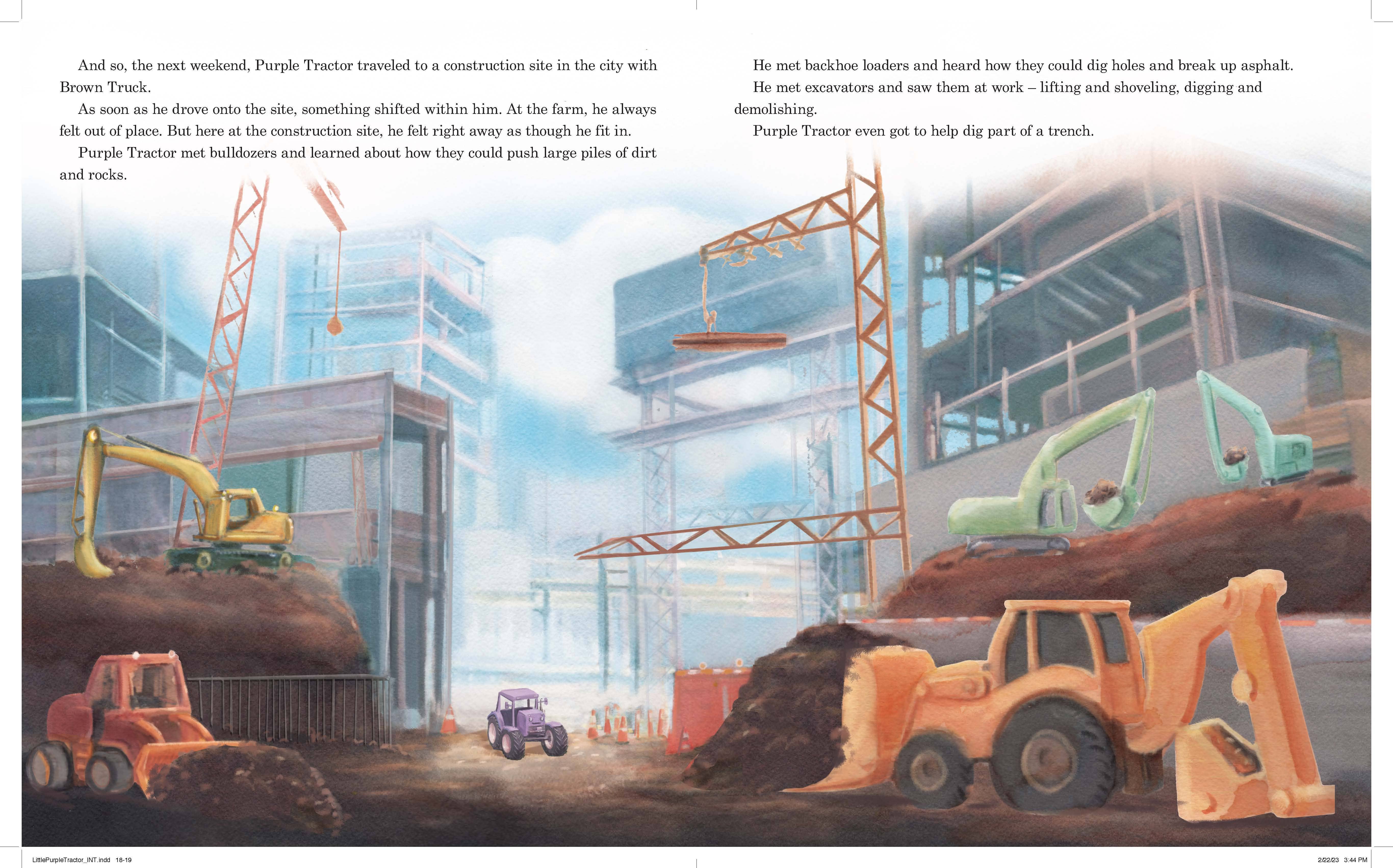 Sourcebooks - Wholesale Preschool Book (3-5) - Little Purple Tractor1