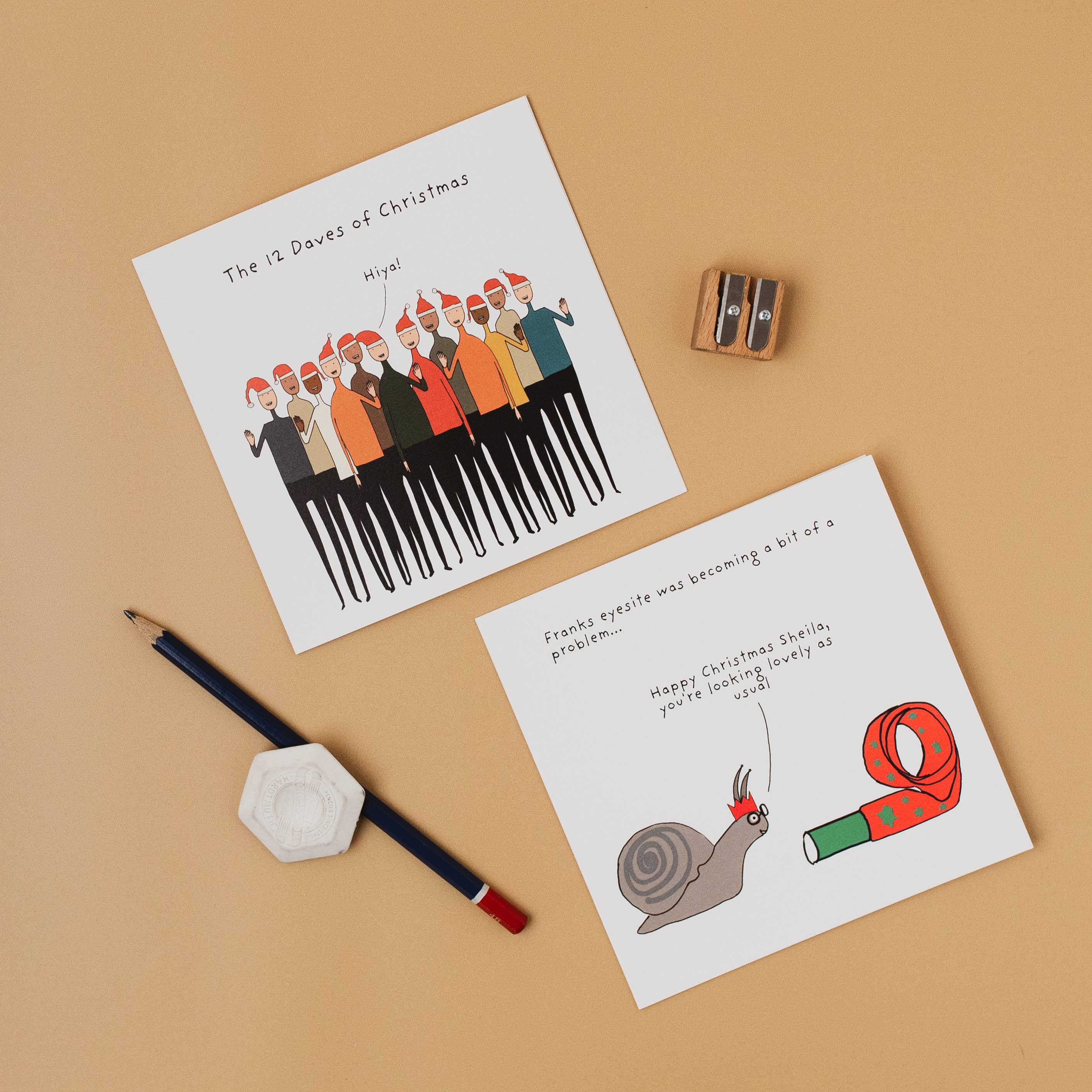 Not at all Jack - Vendita all'ingrosso Biglietti di auguri di Natale - Biglietto natalizio 12 Daves2