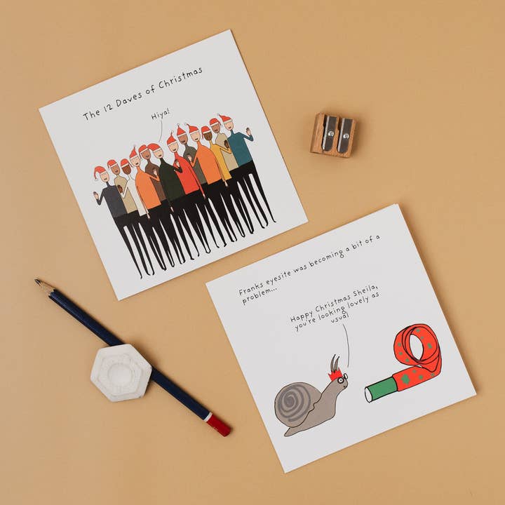 Not at all Jack - Vendita all'ingrosso Biglietti di auguri di Natale - Biglietto natalizio 12 Daves2