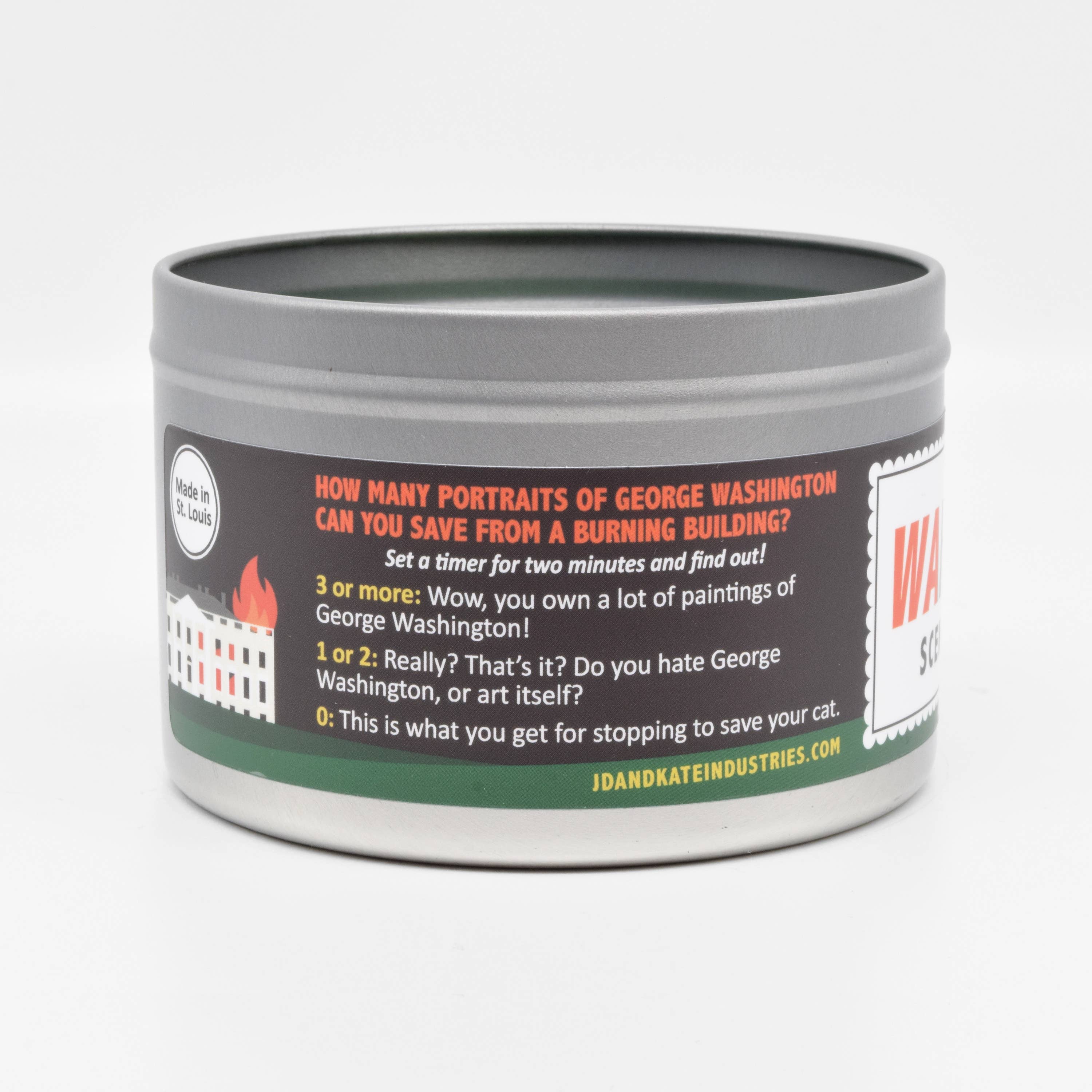 JD and Kate Industries - Wholesale Novelty Candle - War of 1812 Scented Candle4