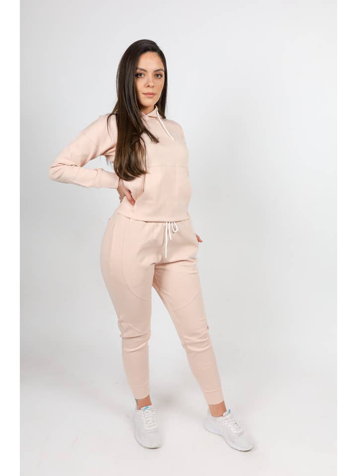 Opposite Sense – Großhandel Trainingsanzug – Damen – Frauen erröten rosa Trainingsanzug4