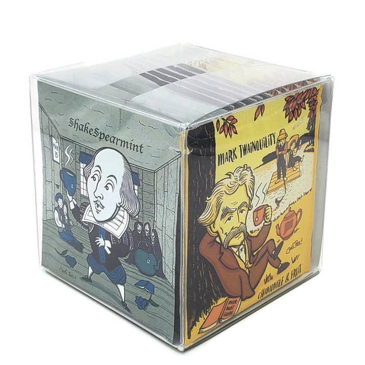 The TeaBook - Wholesale Tea Bags - LiTEArary Organic Tea Sampler 1