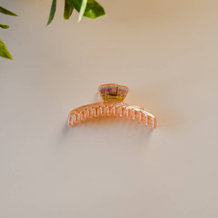 Share Studio - Venta al por mayor Horquilla para el pelo - Mujer - Clip Mega Hold iridiscente de color melocotón3