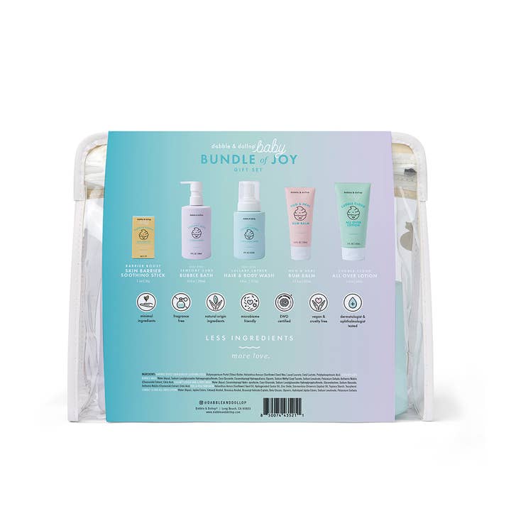 Dabble & Dollop® - Wholesale Bath & Body Set - Baby - Bundle of Joy Baby Gift Set5