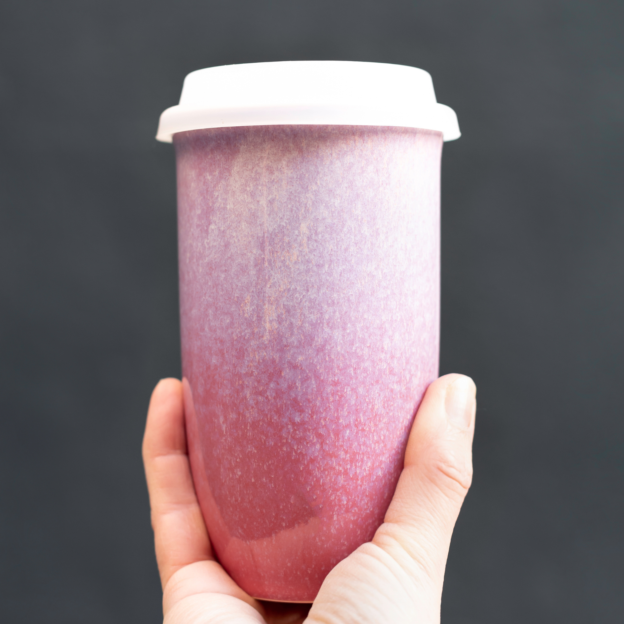 Nova Ceramics Travel Mugs - Wholesale Coffee Mug - Astral Bloom Ceramic Travel Mug – 12oz Reusable Cup2