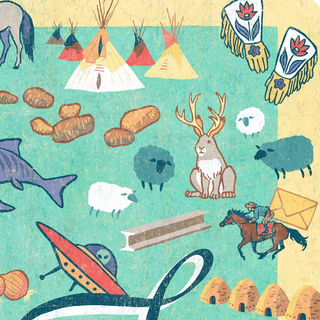 Anagram Press - Wholesale Art Print - Nevada Print2