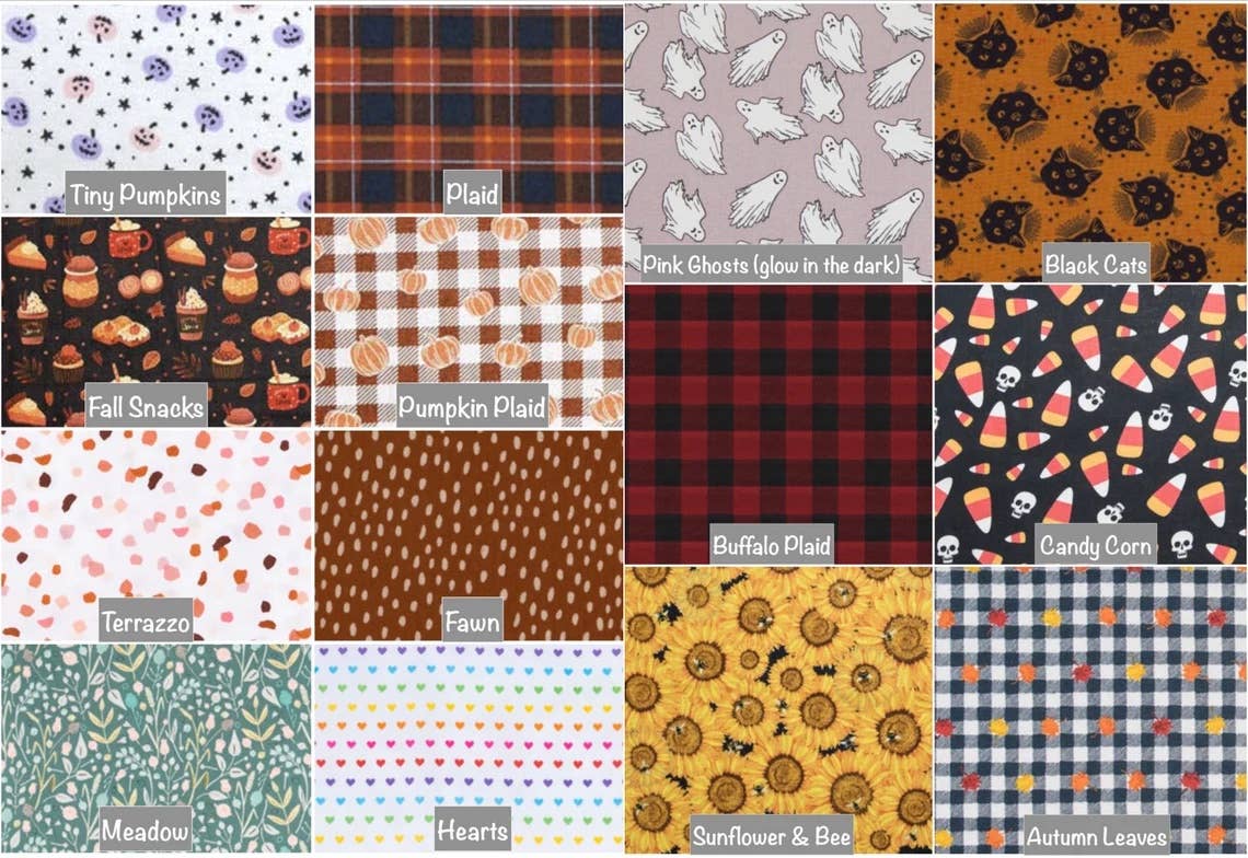 Harriet Handmade Co. - Wholesale Keychain - Women's - Cotton Scrunchie Wristlet Keychain – 190+ Assorted Prints9