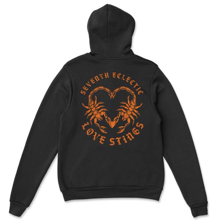 Sudadera con capucha Love Stings para venta al por mayor de Seventh Eclectic